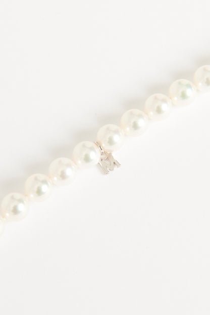 Moving Clasp Akoya Pearl Preowned Necklace