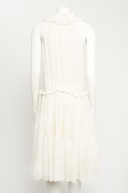 Chloe Mock Neck Knee Length Dress