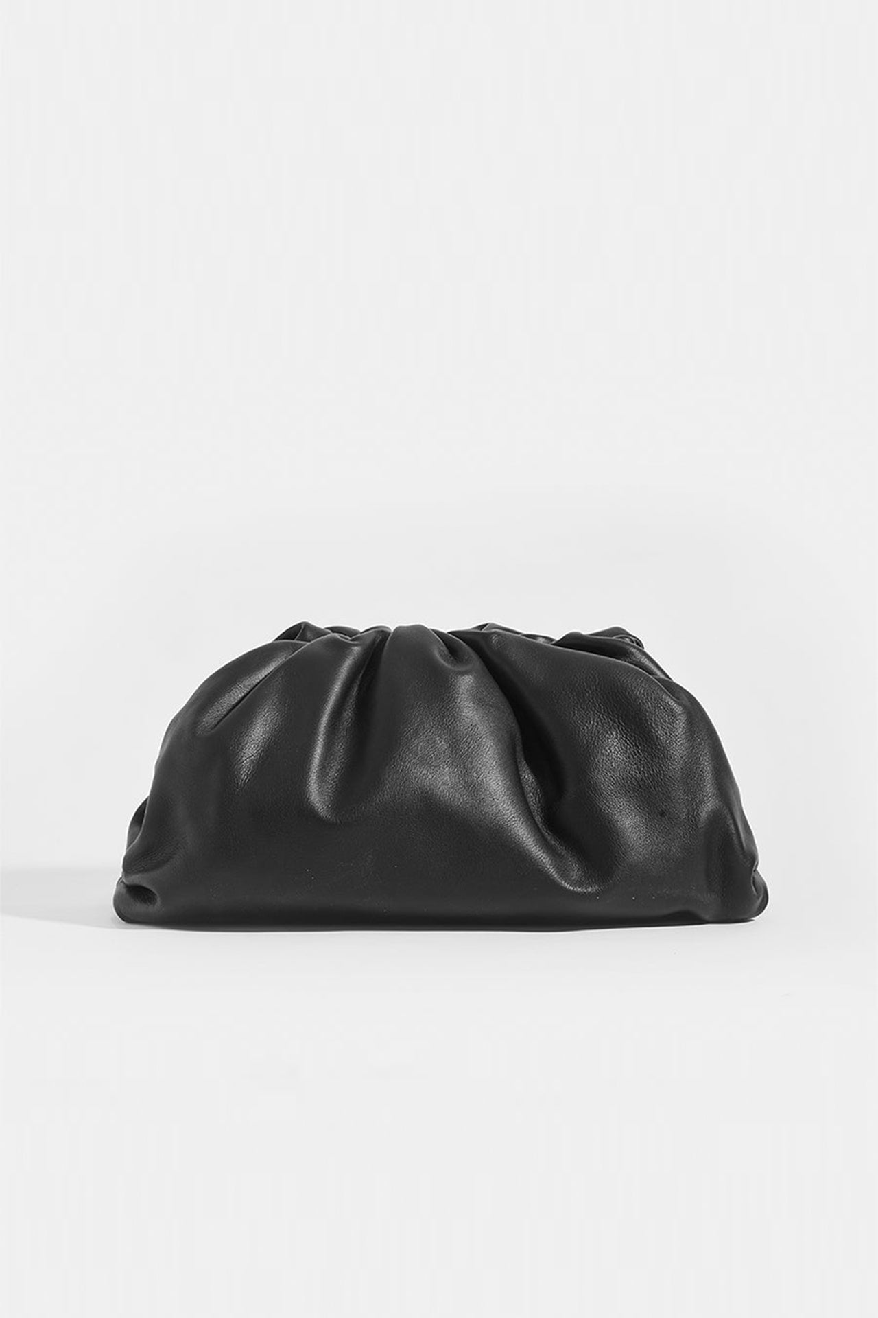 The Pouch Leather Clutch in Black