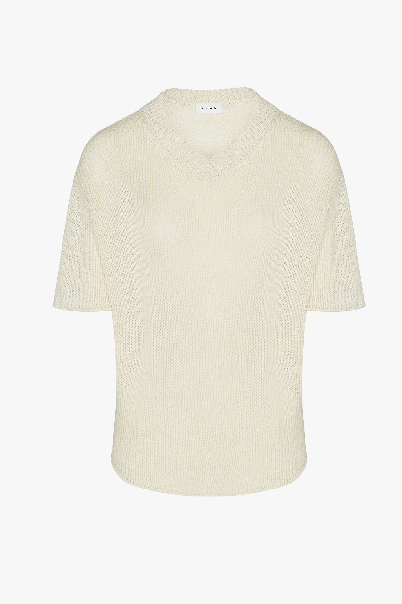 Ecru Charlotte Knitted T Shirt