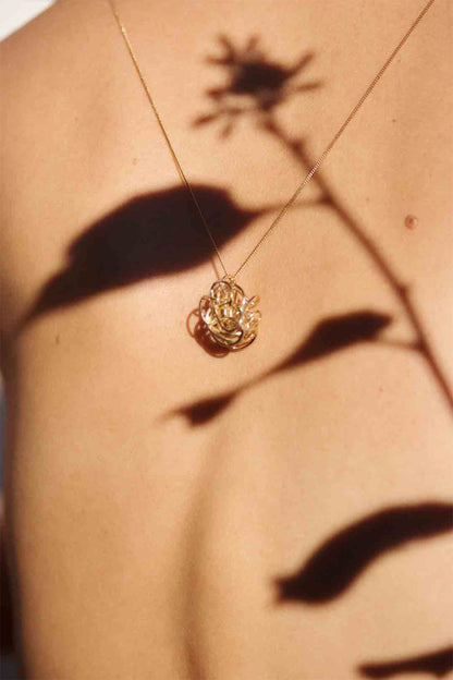 What is it We Are Waiting For? - Gold Vermeil Pendant