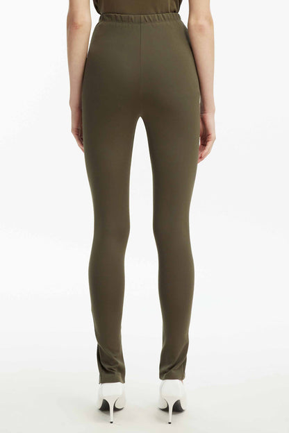 Military Front Zip Legging