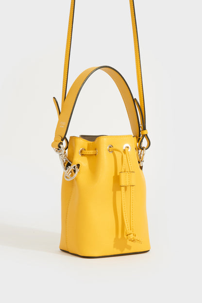 Mon Trésor Mini Bag in Yellow Leather