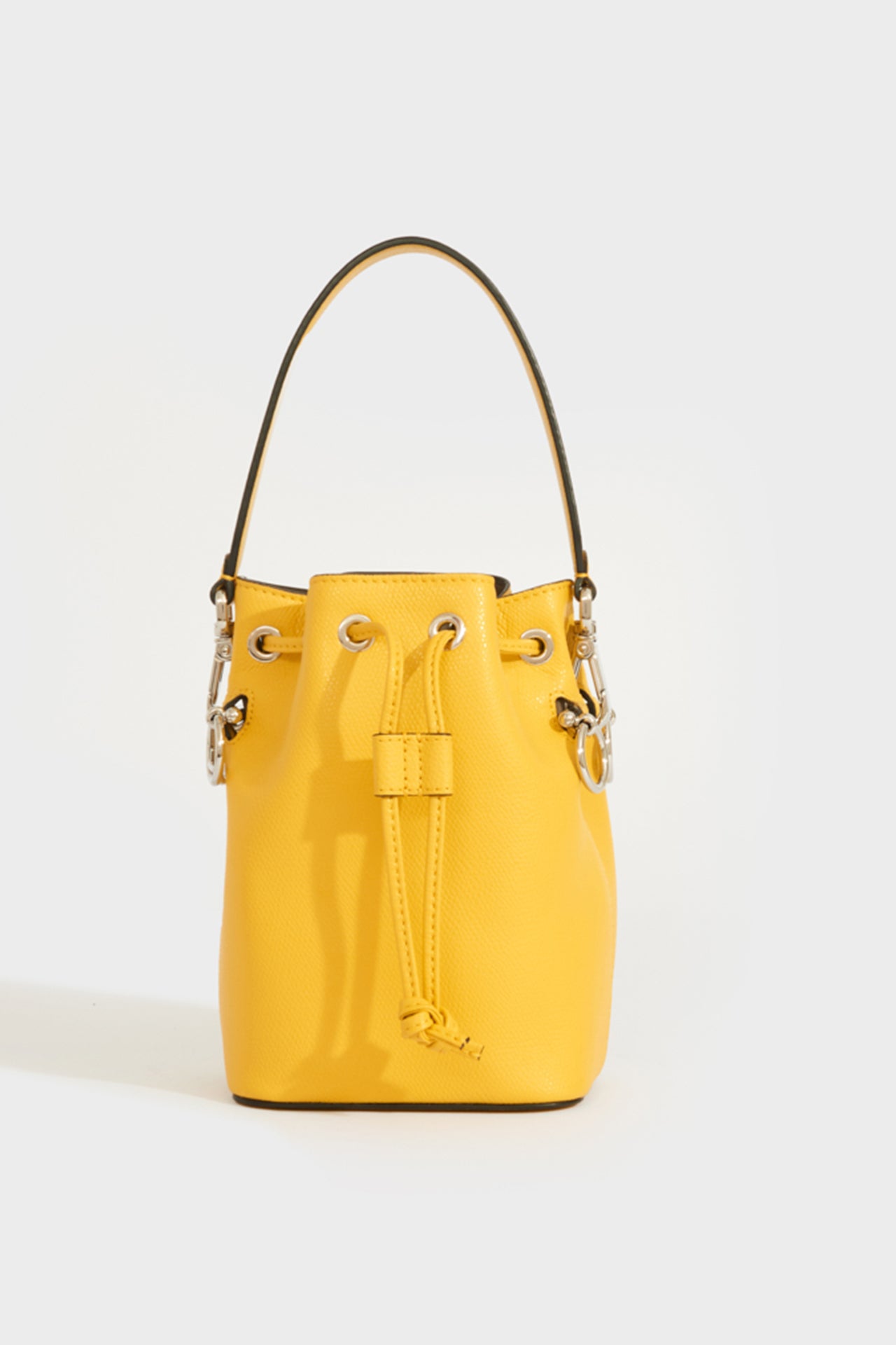 Mon Trésor Mini Bag in Yellow Leather