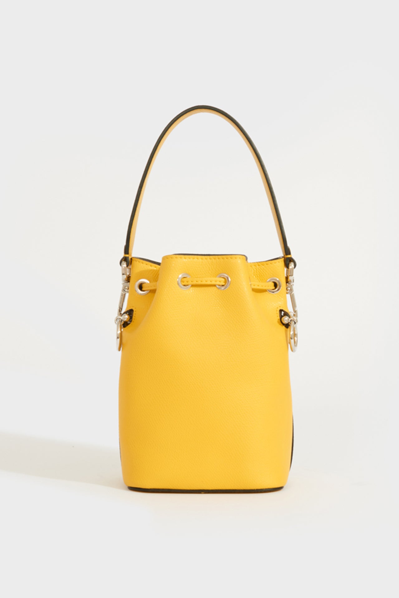 Mon Trésor Mini Bag in Yellow Leather