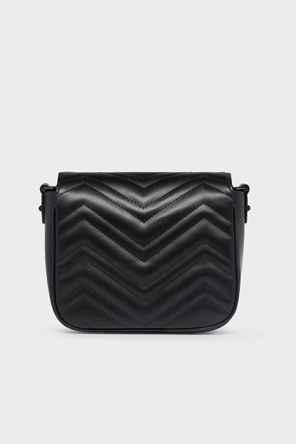 GG Marmont Matelassé Mini Shoulder Bag in Black