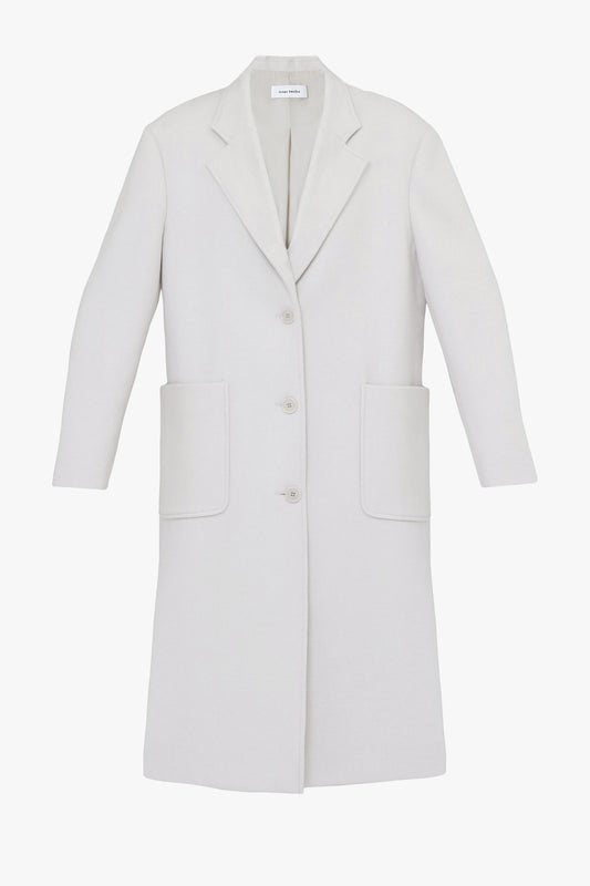 White Grandpa Cash Coat