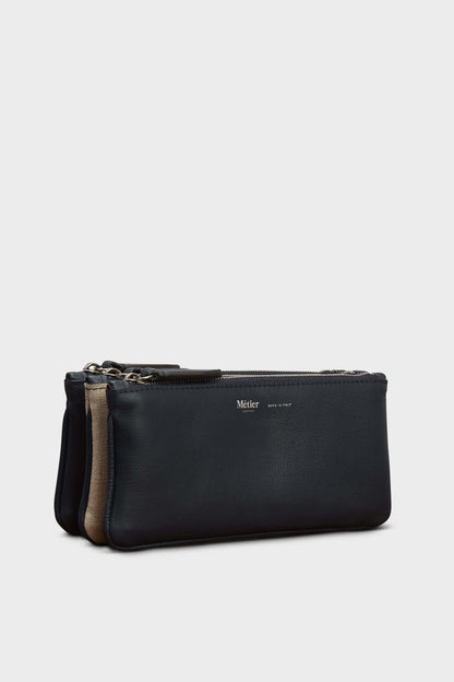 Slate/Linen Magnetic Trio Bag