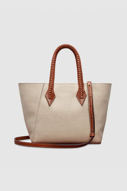 Natural Cognac Perriand Medium Bag