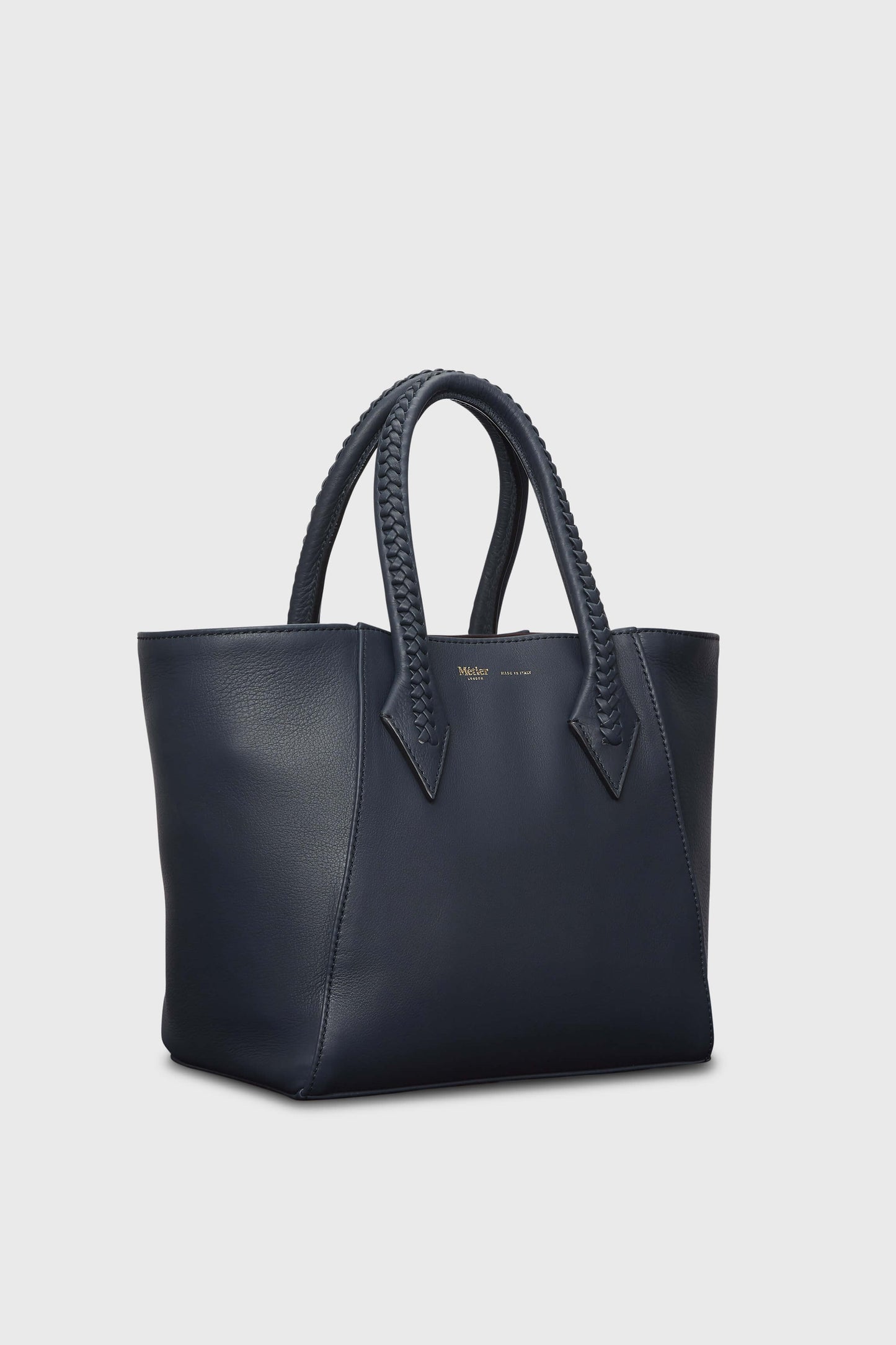 Slate Perriand Smooth Calfskin Medium Bag