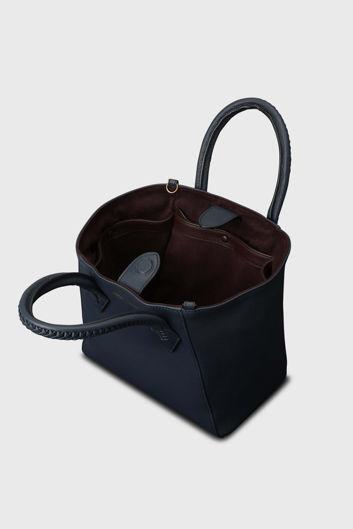 Slate Perriand Smooth Calfskin Medium Bag