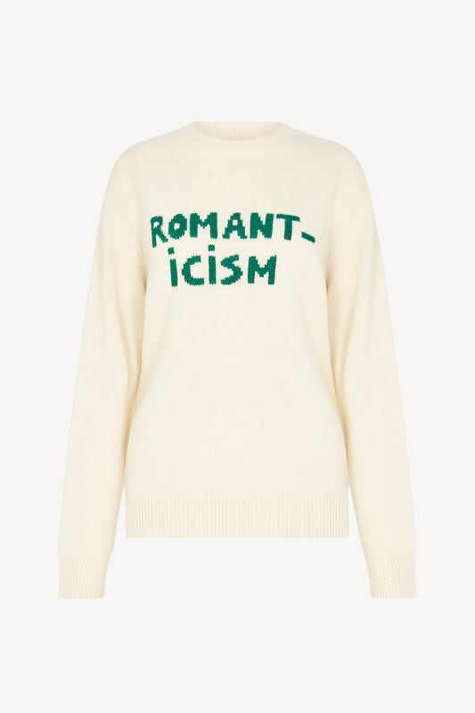 Ivory Romanticism Oversized Jumper