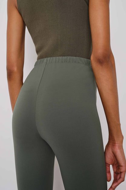 Green Stirrup Legging