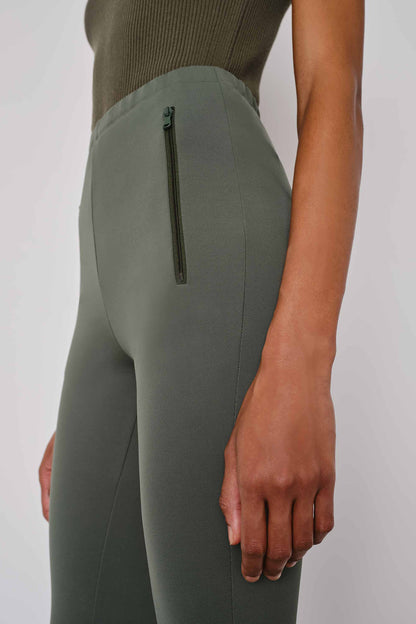 Green Stirrup Legging