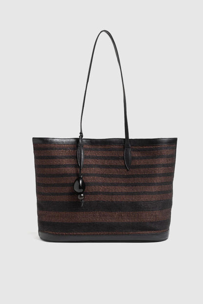 The Tote in Natural Woven Fibre