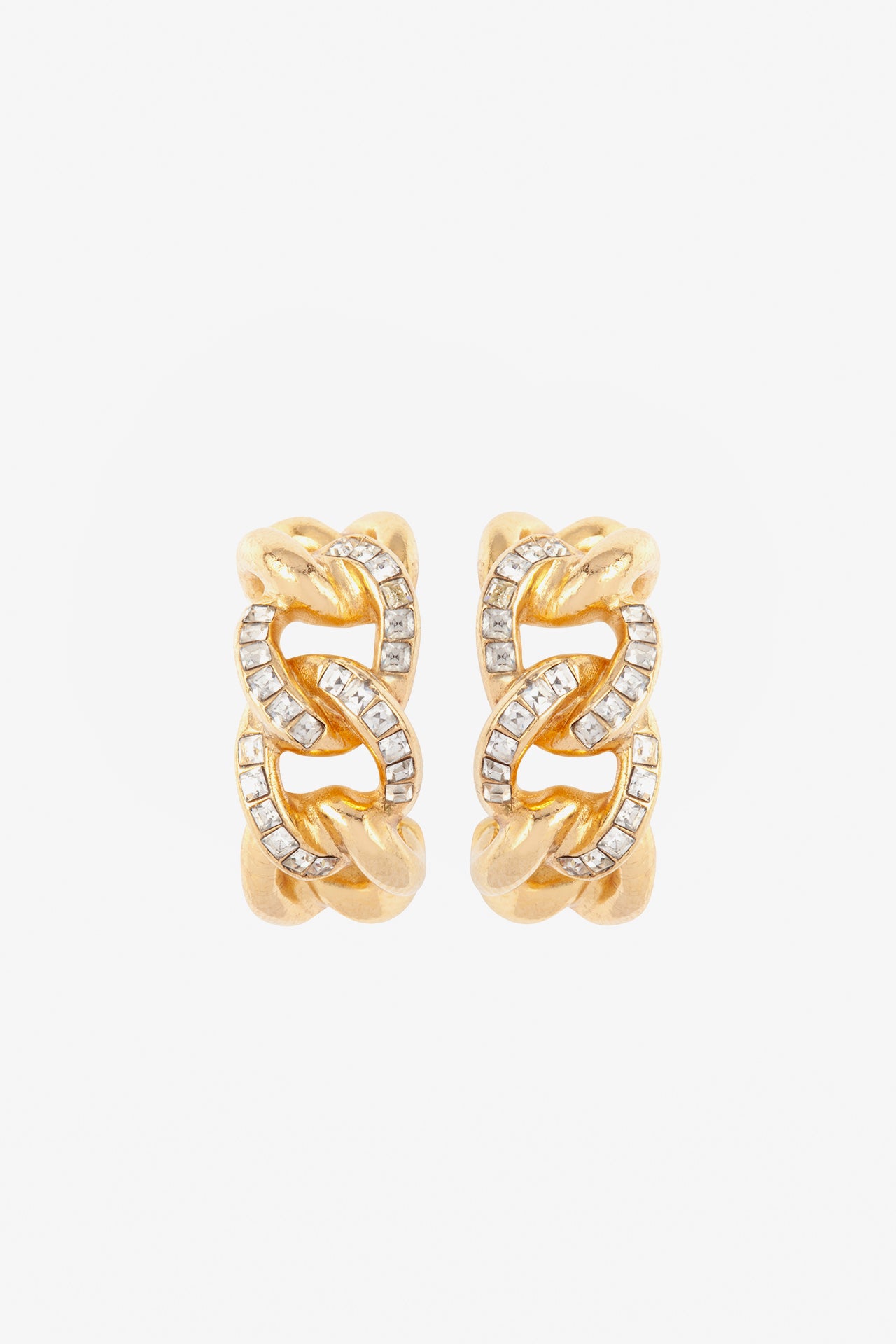 Gold Plated Dior Earring Cuffs