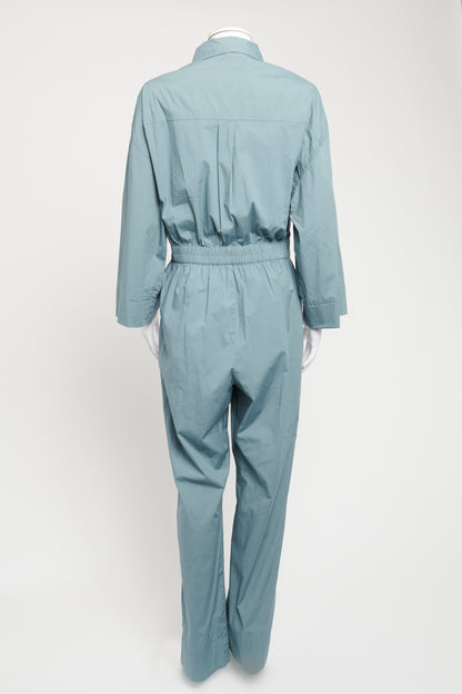 Blue Cotton Preowned Preowned Utility Jumpsuit