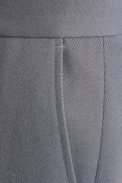 Grey Wool Preowned Suit Trousers