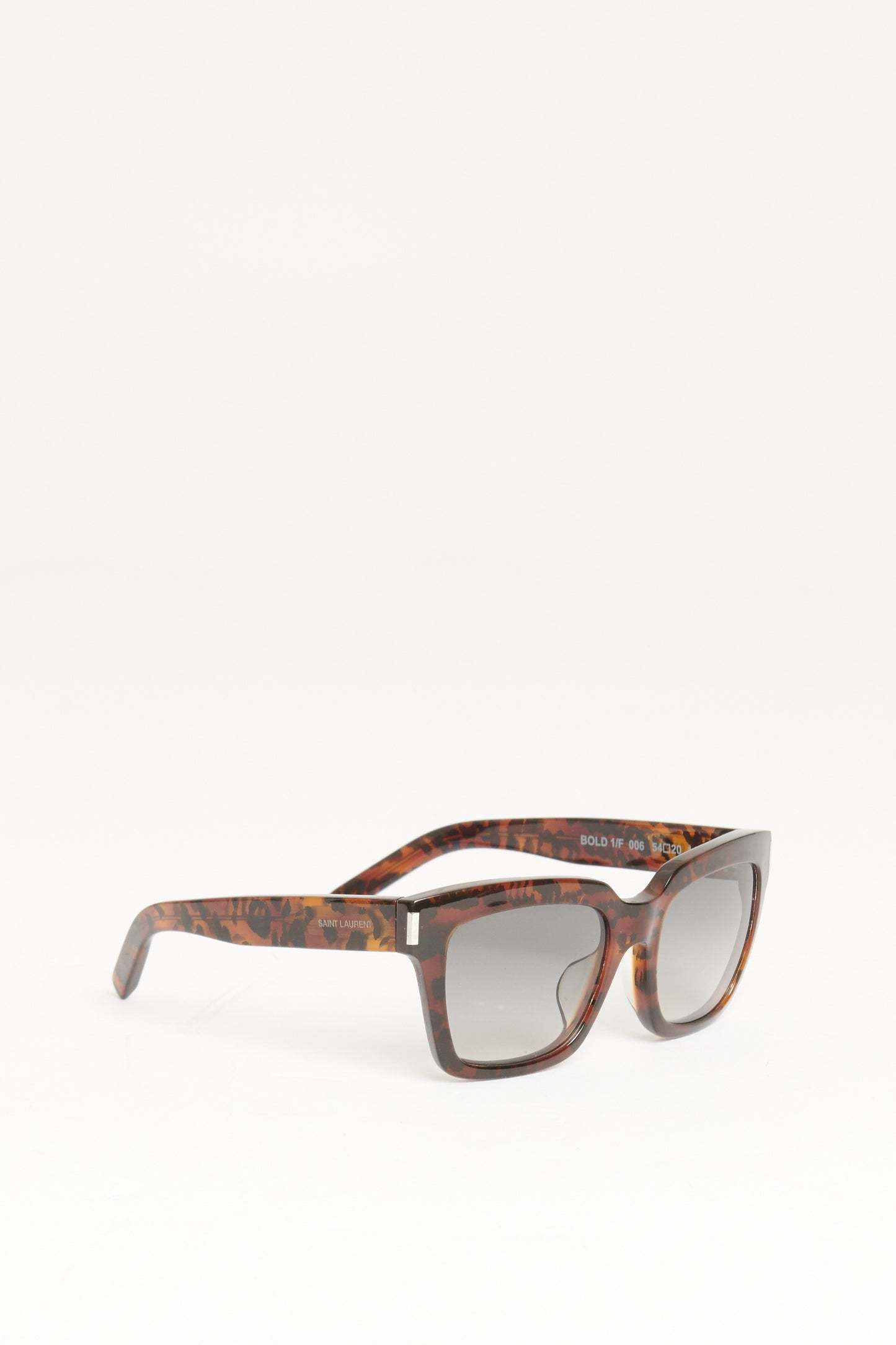 Brown Acetate Preowned Bold Sunglasses