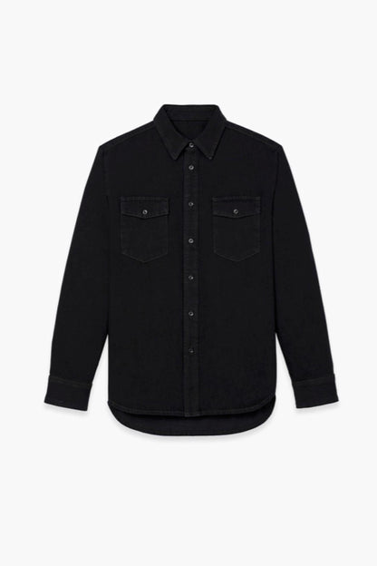 Black Denim Shirt