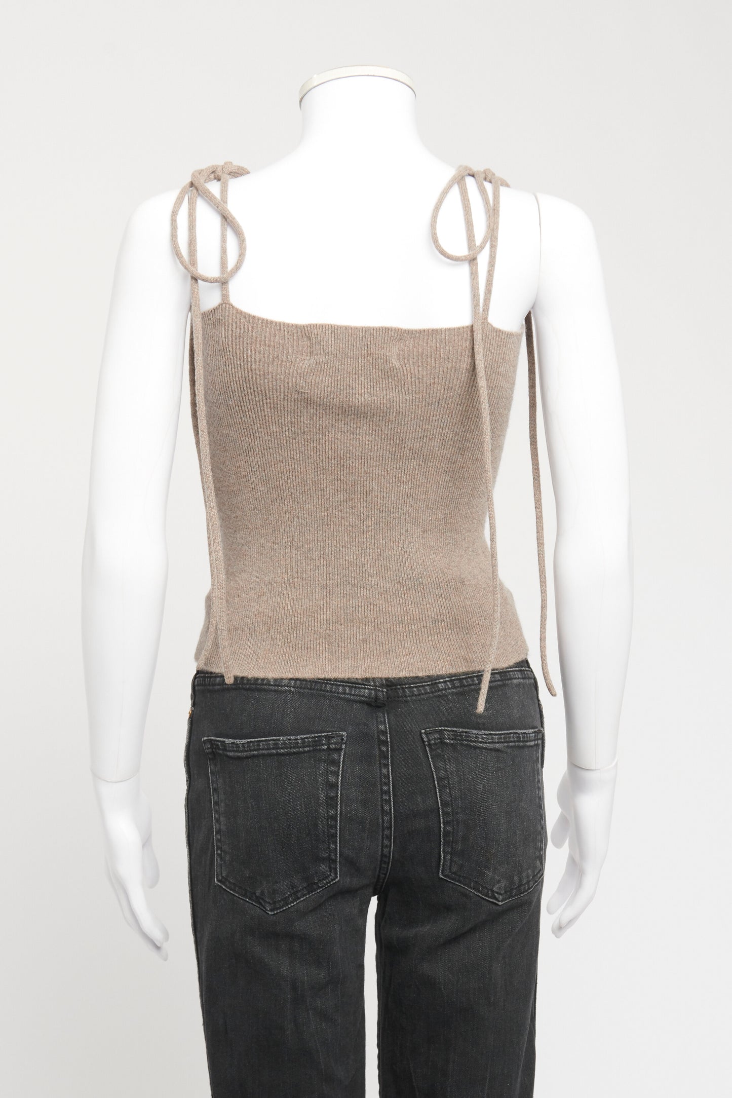 Taupe Cashmere Preowned No.141 Dear Tank Top
