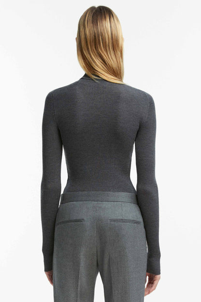 Charcoal Turtleneck