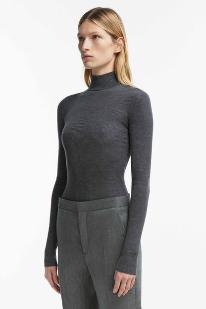 Charcoal Turtleneck