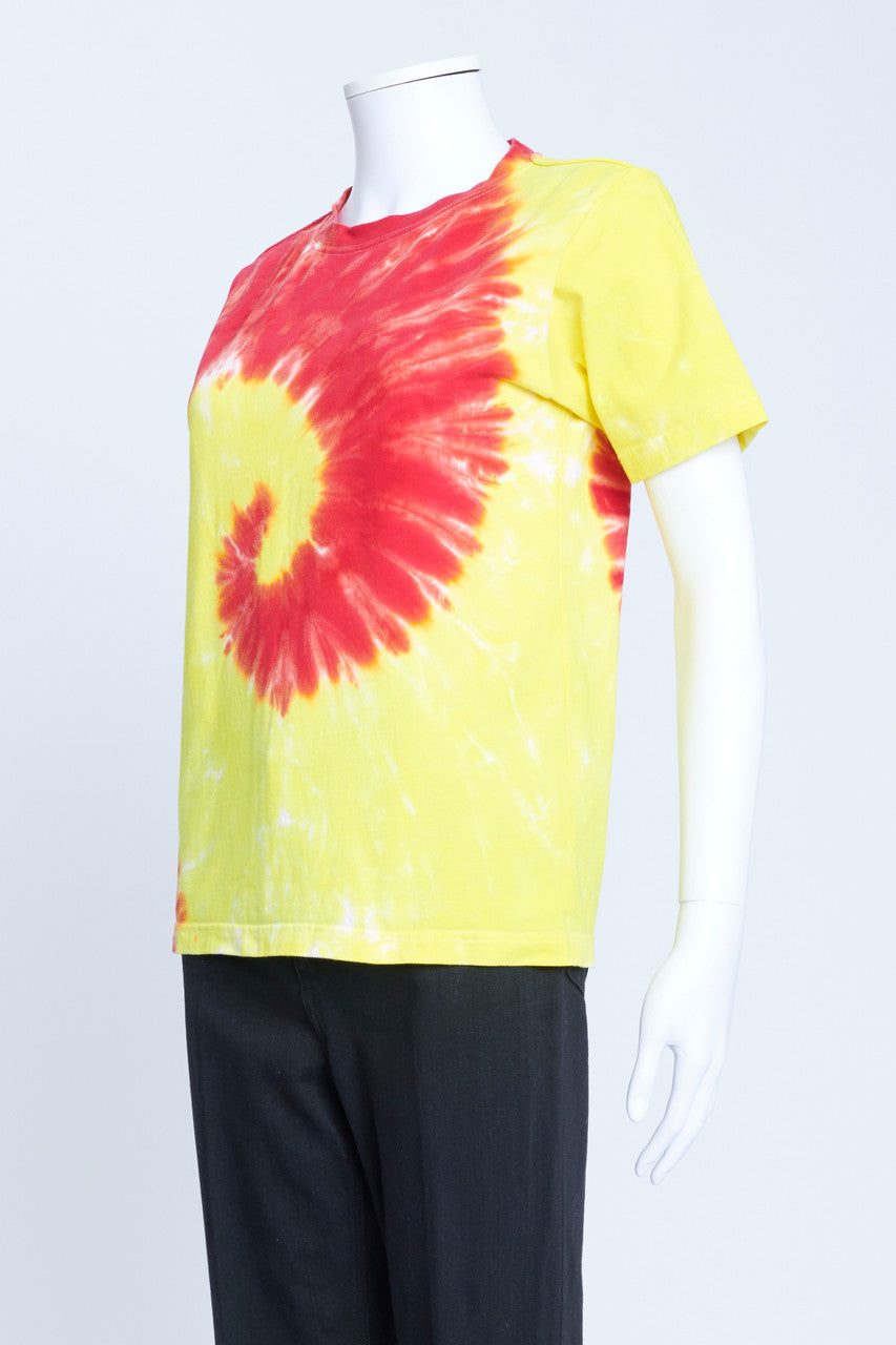 Red And Yellow Tie Die T-shirt