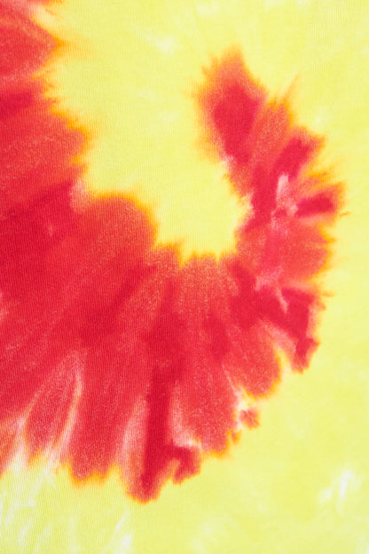 Red And Yellow Tie Die T-shirt