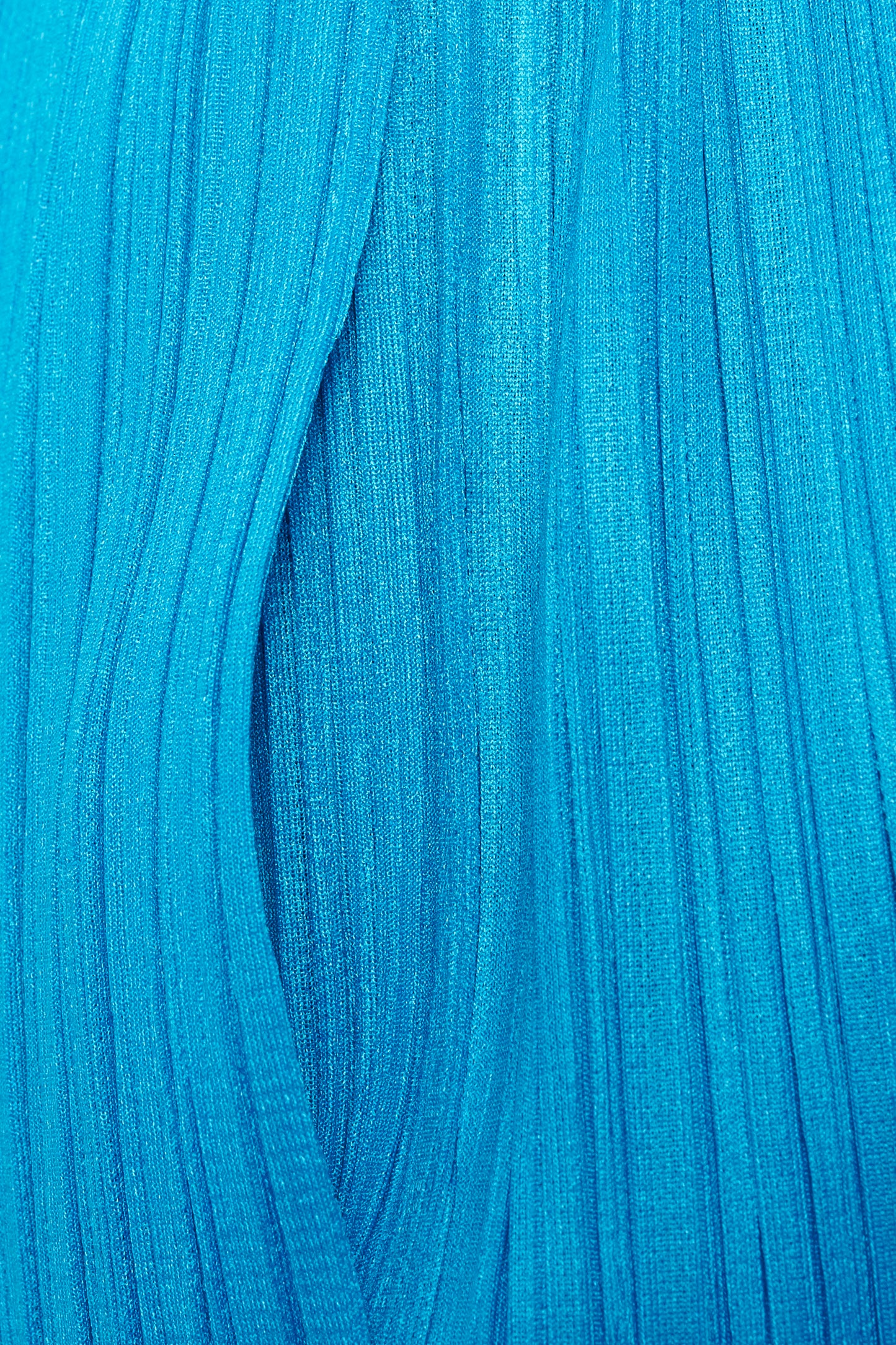 Turquoise Blue Pleats Please Trousers