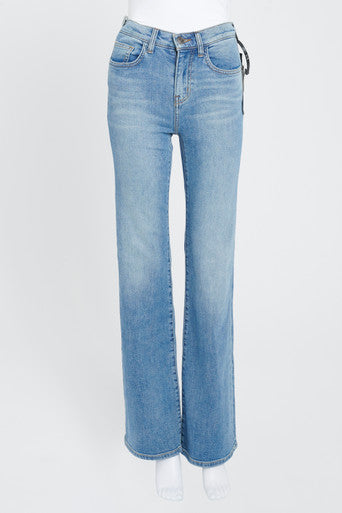 Faded Mid-Blue Jarvis Flared Jeans