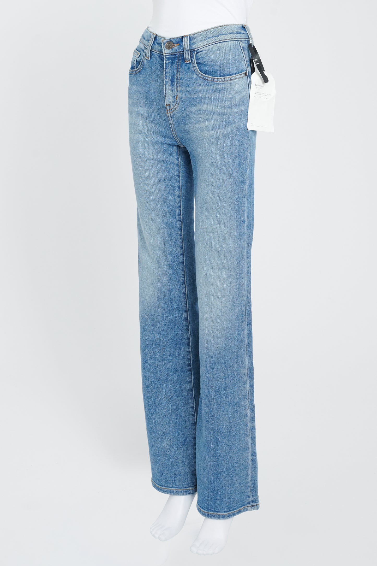 Faded Mid-Blue Jarvis Flared Jeans
