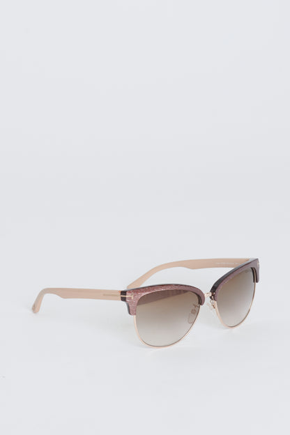 Pink Fany Gradient Lens Sunglasses