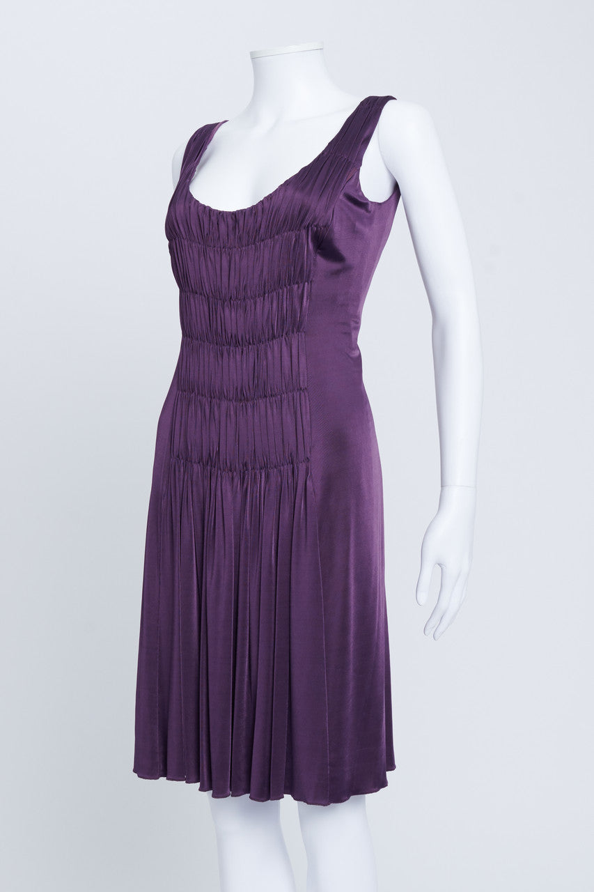 Purple Midi Dress