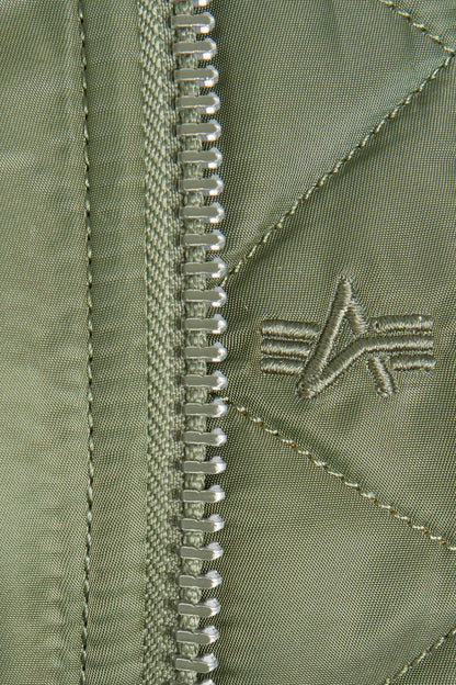Army Green Reversible Bomber Jacket
