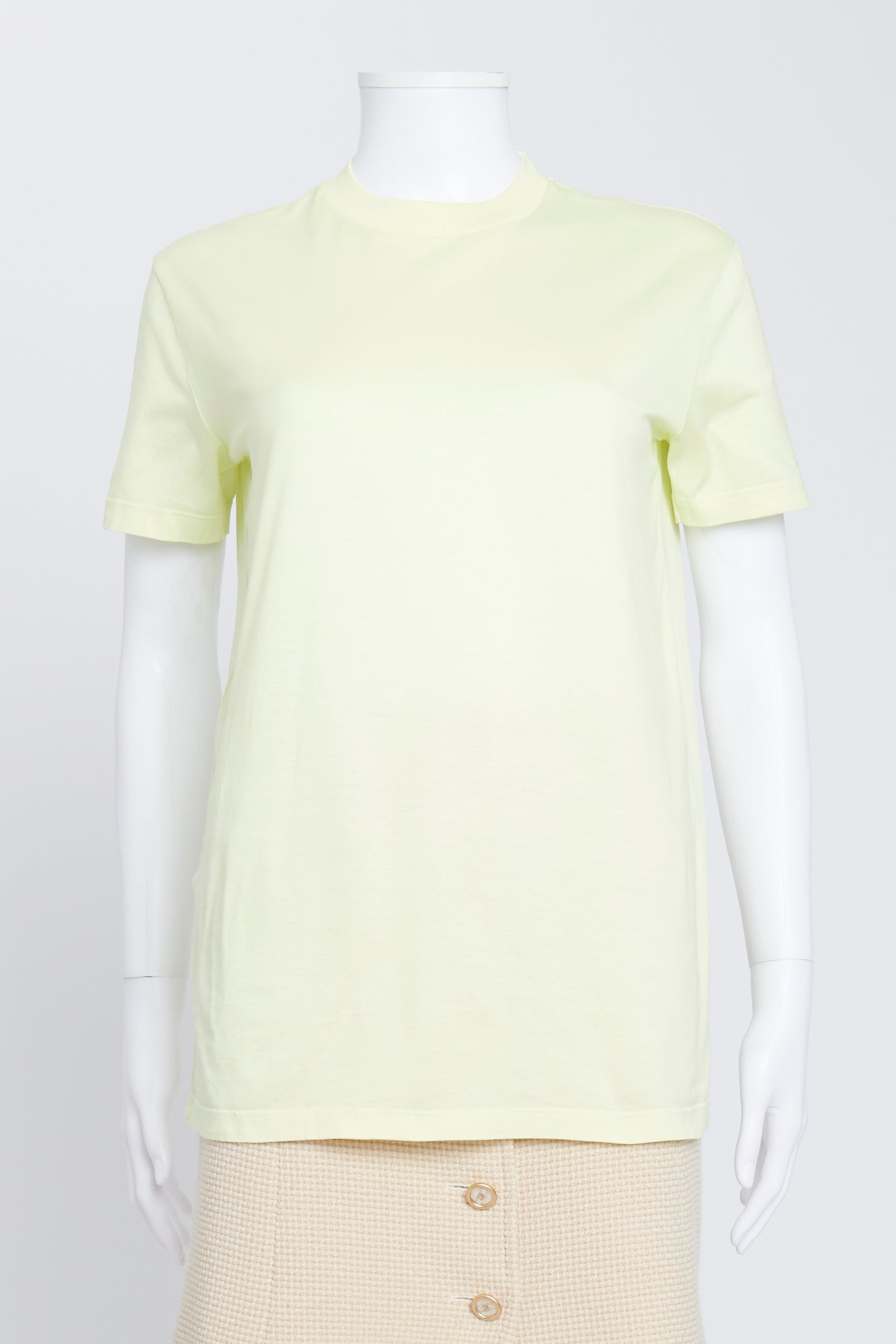 Neon Yellow Short Sleeved T-Shirt