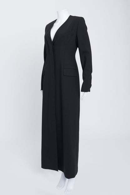 Black Virginia Blazer Maxi Dress