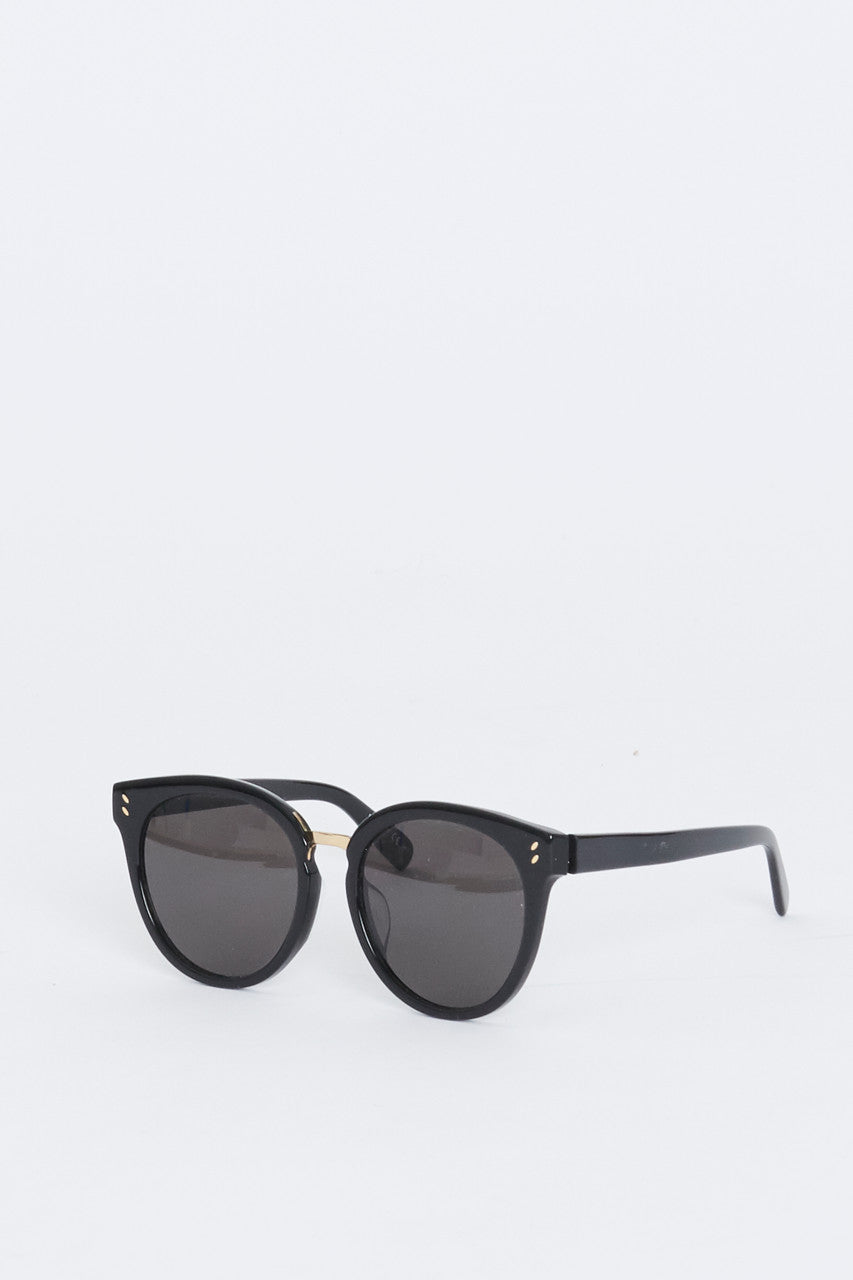 Black Large Frame Sunglasses