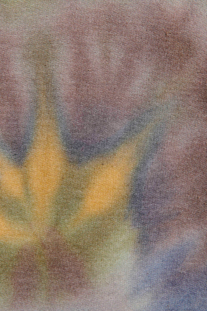 Multicolour Tie-Dye Hoodie with crystal embellishment