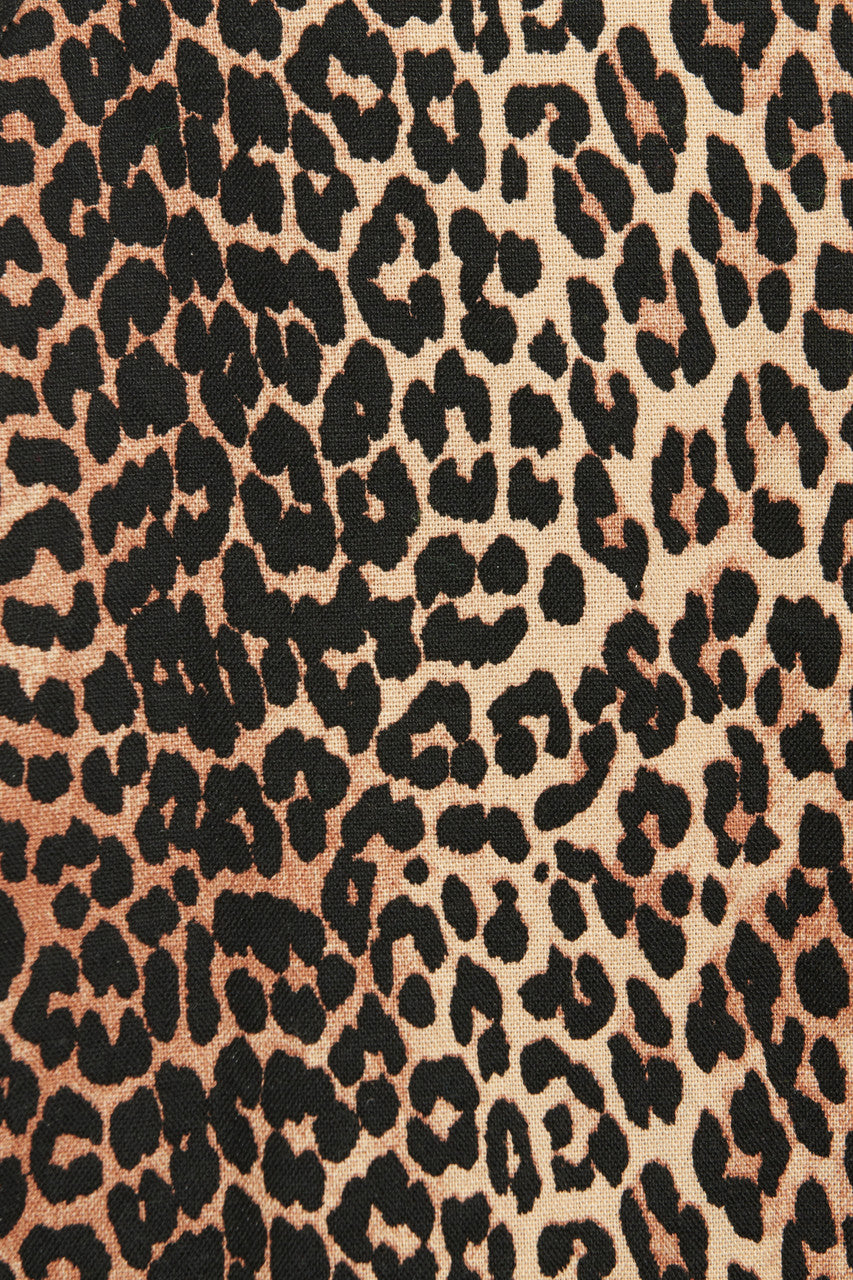 Brown Leopard Print Jacket