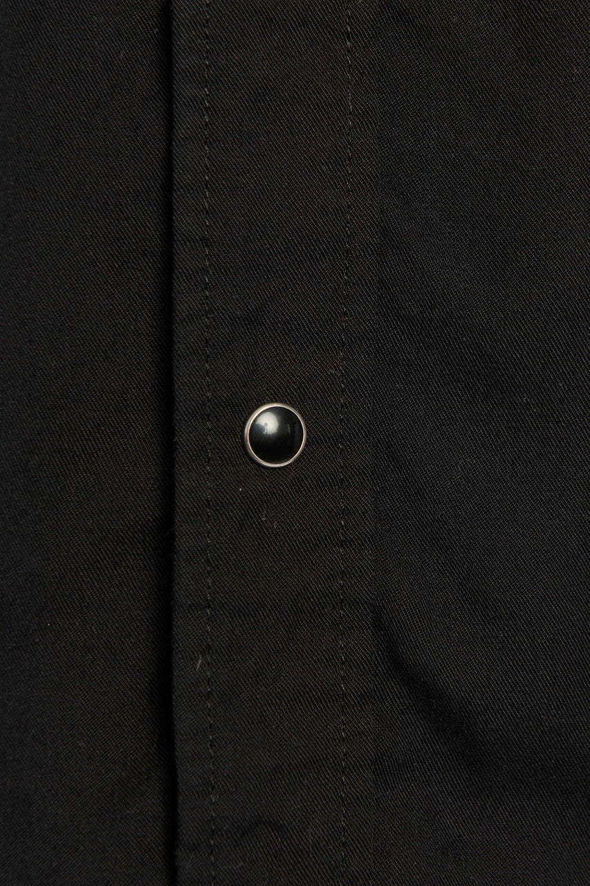 Black Snap Button Shirt