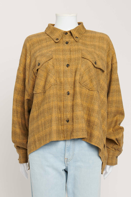 Olive Green Flannel Shirt