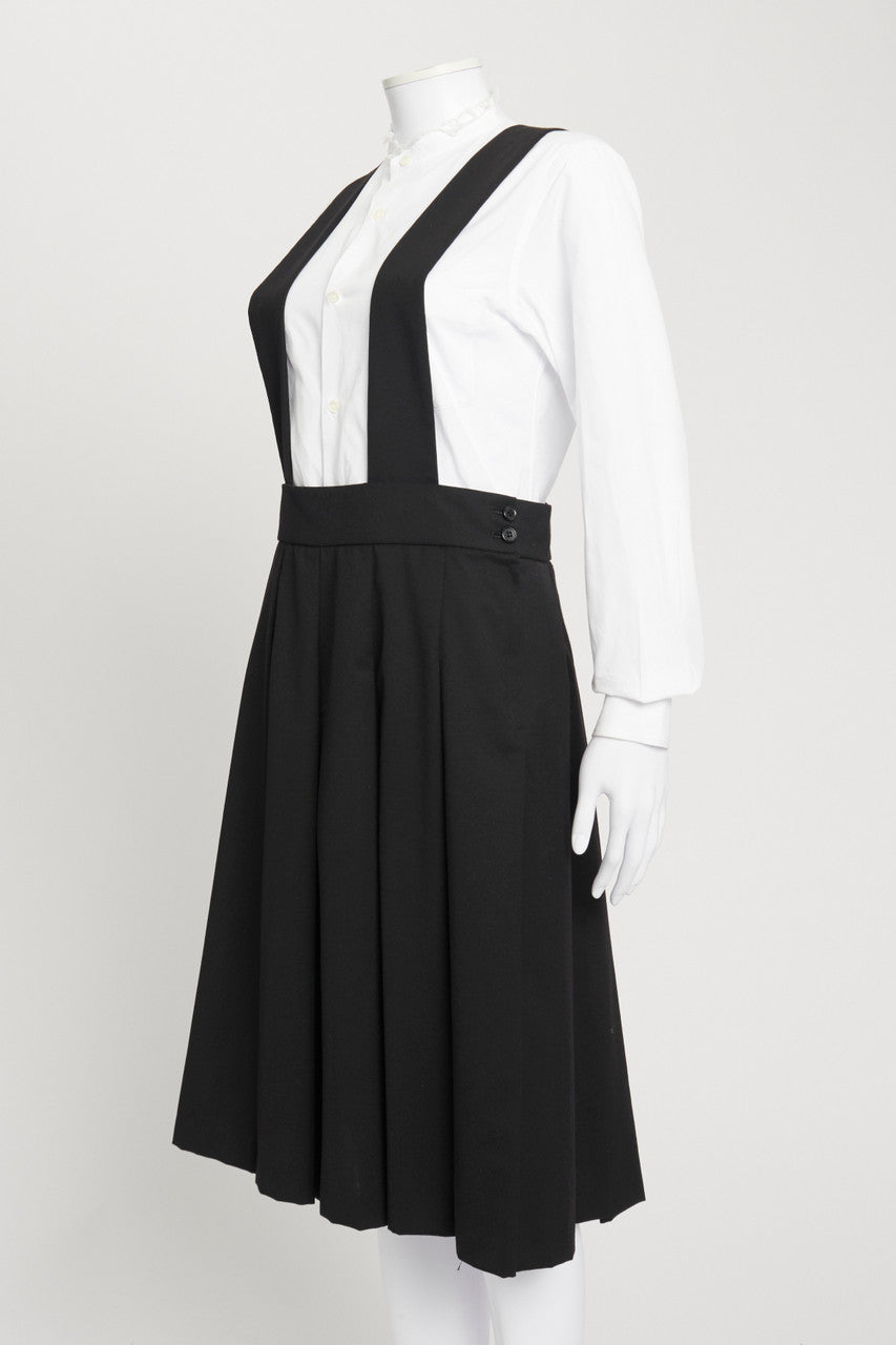 Black best sale pinafore skirt