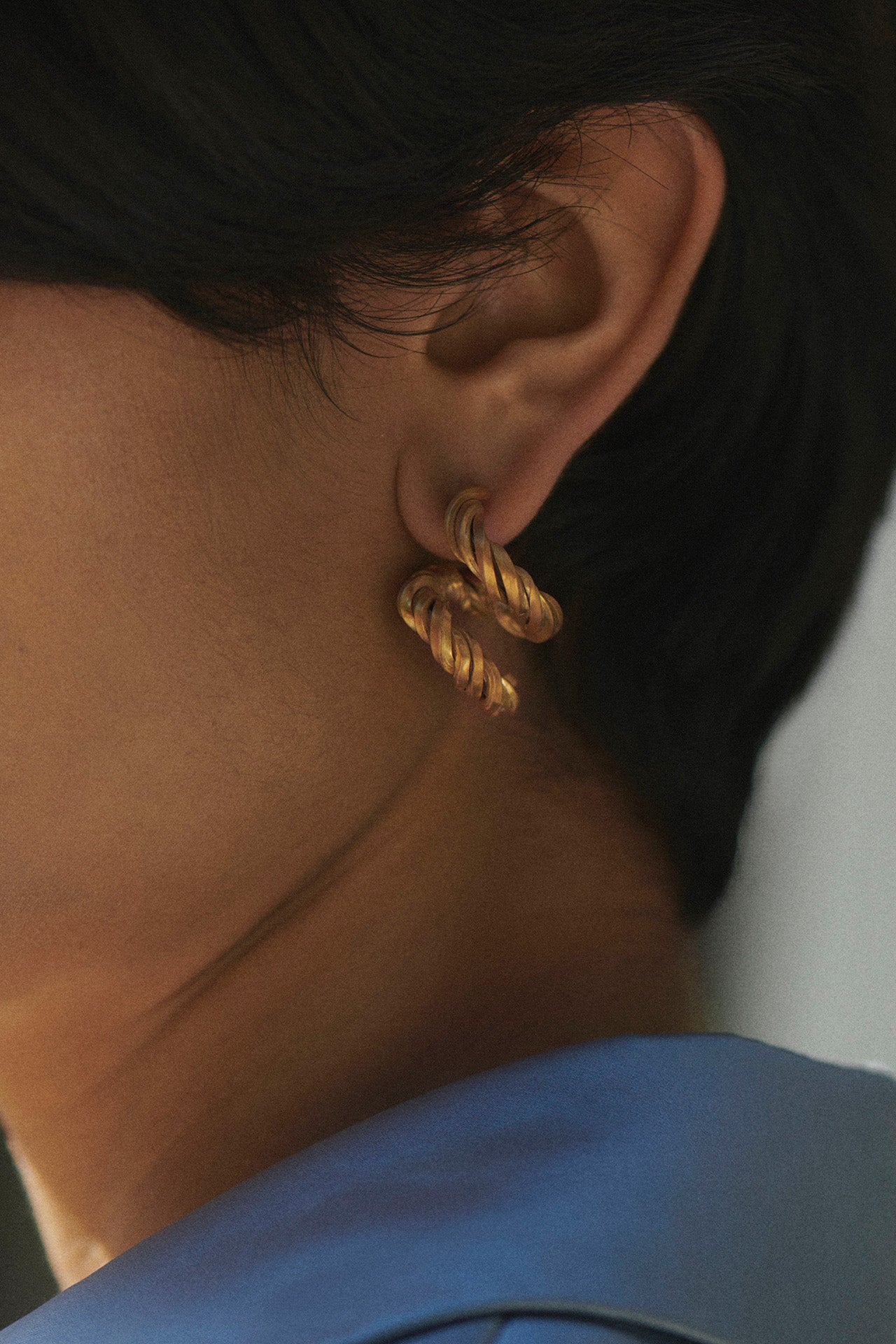 Gold Vermeil A Collision With Fate Earrings