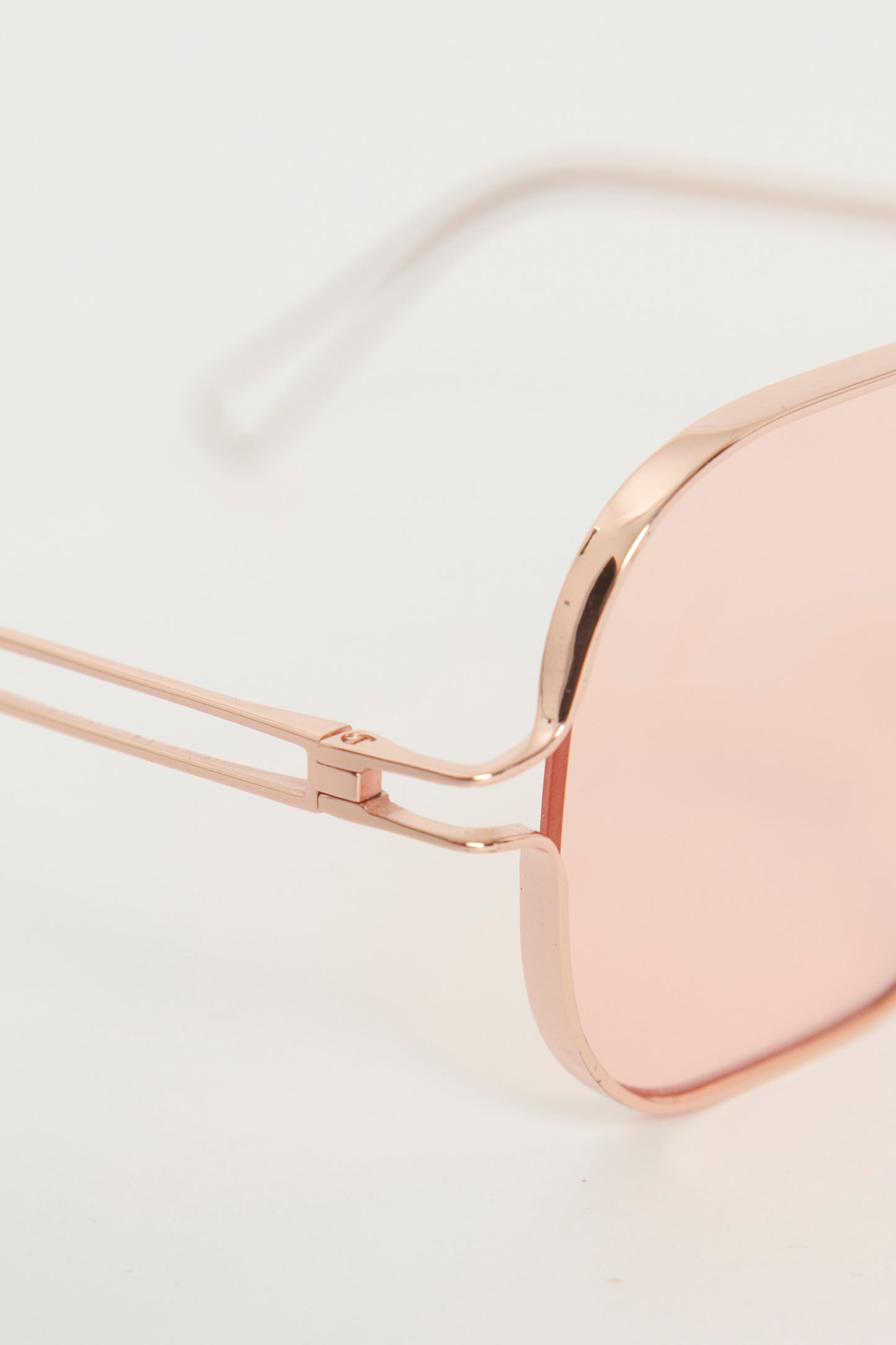 Rejina Pyo x Projekt Produkt Orange and Pink Tinted Aviator Sunglasses