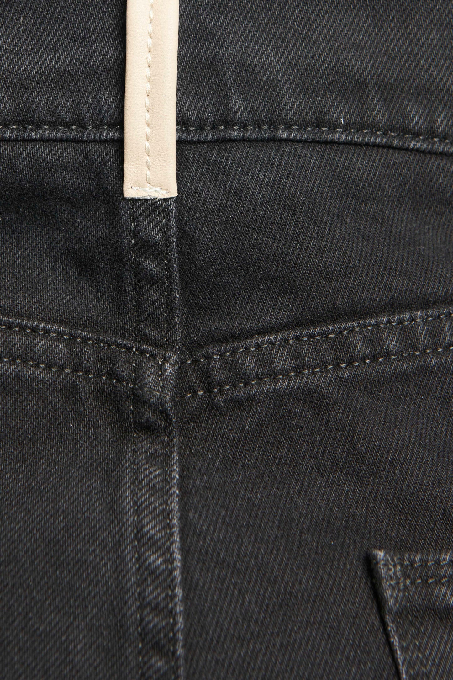 Black High Rise Bootcut Denim Jeans