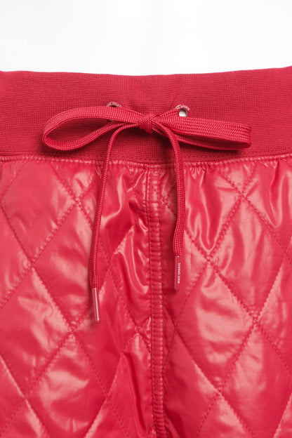 Magenta Cotton Quilted Preowned Tracksuit
