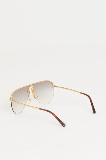 Louis Vuitton Aviator Preowned Sunglasses
