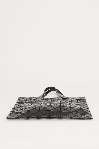 Black PVC Lucent Preowned Tote Bag