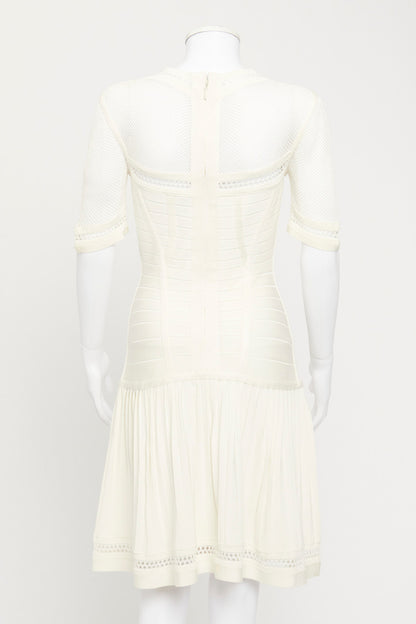 Cream Bandage Haylynn Preowned Dress